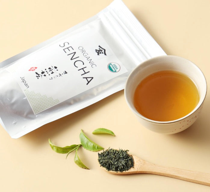 Japanese Organic Green Tea leaves Sencha, USDA Certified Organic, Uji-Kyoto