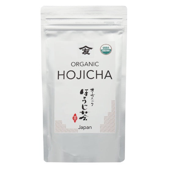 Hojicha Tea – Japanese Organic Loose Leaf Green Tea – Roasted Green Tea Uji-Kyoto – Low Caffeine Tea with a Sweet, Smoky Taste