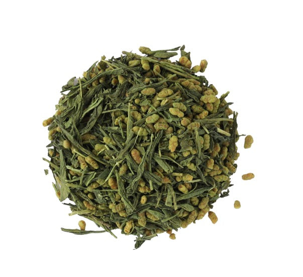 Organic Genmaicha Tea - Loose Leaf Japanese Green Tea - Genmai Matcha Uji-Kyoto - Premium Sencha Green Tea, 100g