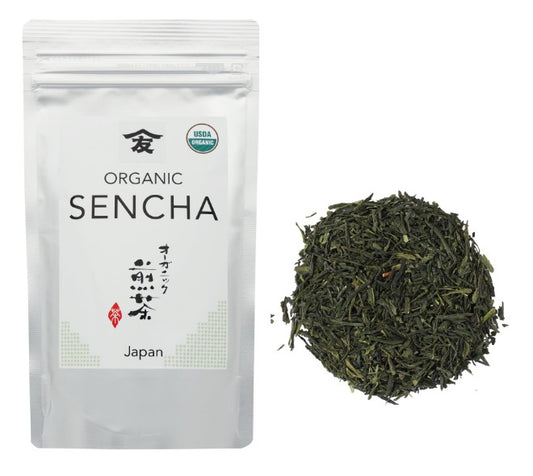 Japanese Organic Green Tea leaves Sencha, USDA Certified Organic, Uji-Kyoto